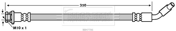 BORG & BECK Bremžu šļūtene BBH7706